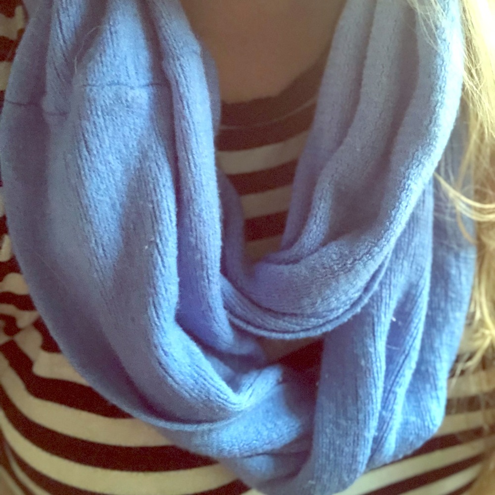 2/$15 Periwinkle Infinity Scarf